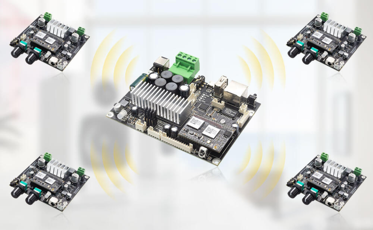 Up2Stream Amp Sub WiFi 2.1 Channel Subwoofer Amplifier Board