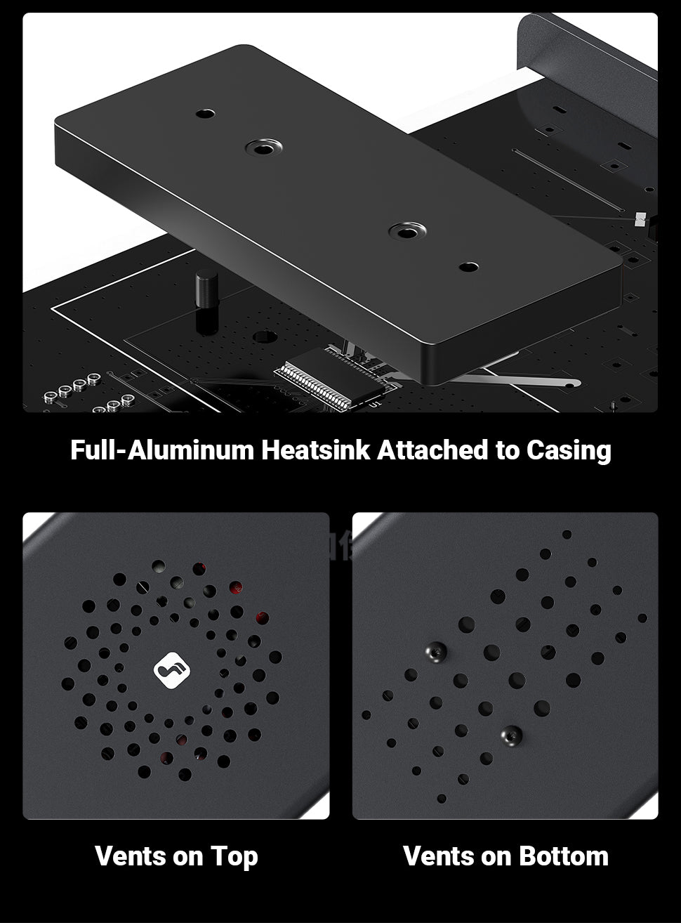 Fosi Audio V3 2 Channel 300W x2 Class D Power Amplifier for Speakers