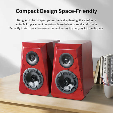 Poseidon two-frequency bookshelf speaker