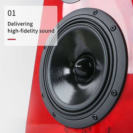 Poseidon two-frequency bookshelf speaker
