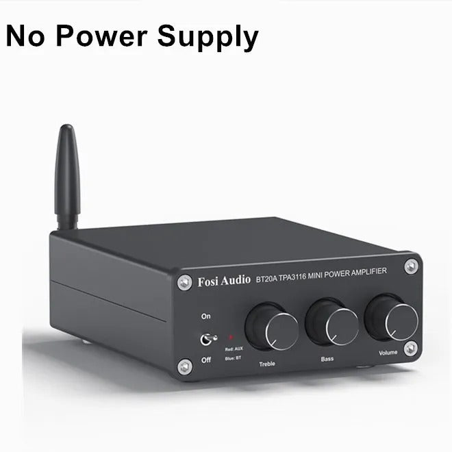 Fosi Audio BT20A 100W Bluetooth HiFi Stereo Power Amplifier
