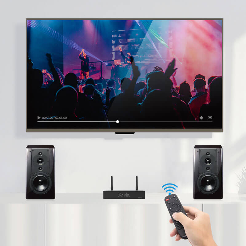 Arylic A30+ Mini Amplifier with TPA3116 Multi-room Streaming APP control