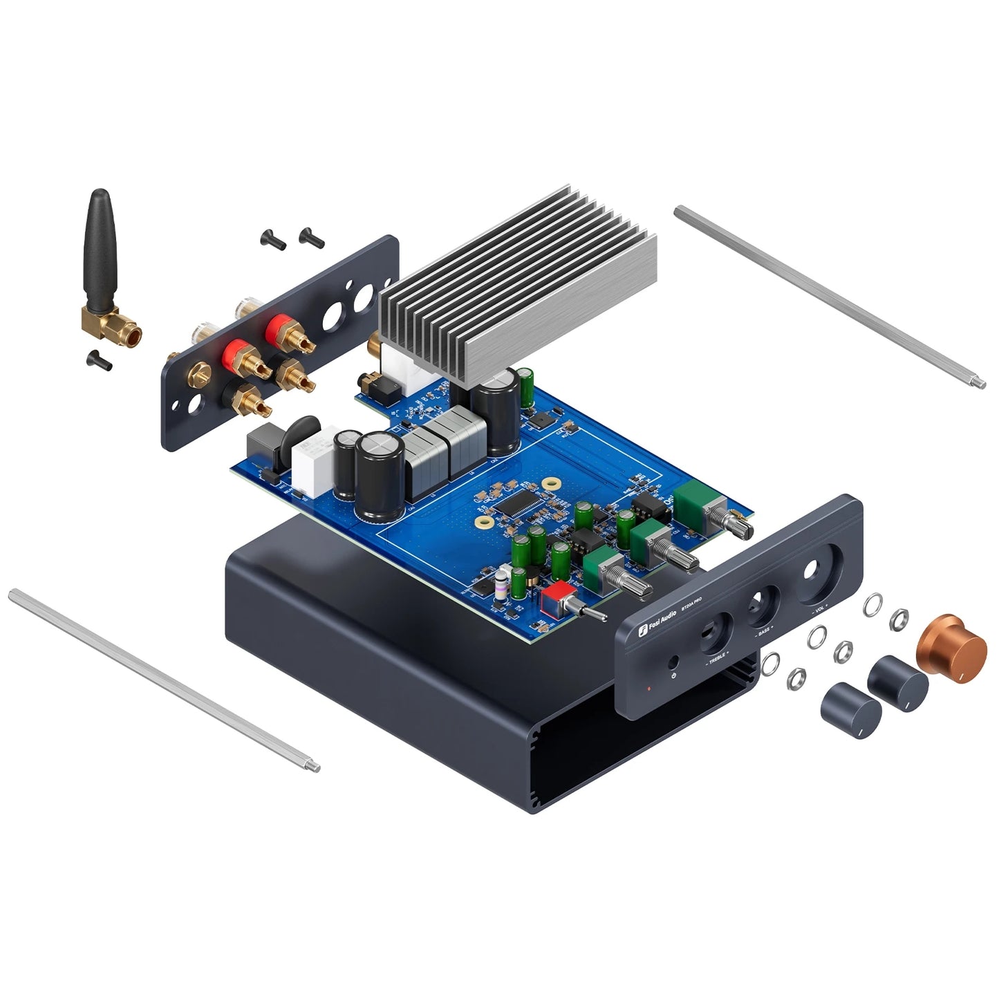 Fosi Audio BT20A Pro 300W x2 Bluetooth HiFi Stereo Amplifier