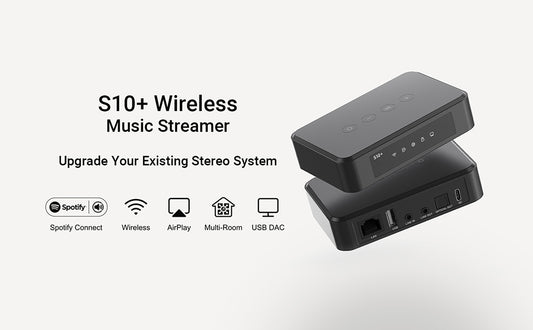 Unleash Your Sound with the Arylic S10+ WiFi and Bluetooth 5.0 HiFi Music Streamer