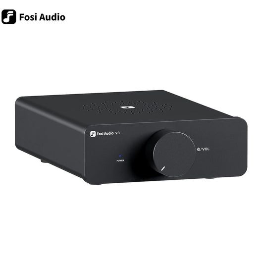 Fosi Audio V3 2 Channel 300W x2 Class D Power Amplifier for Speakers