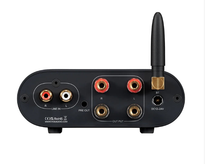 Fosi Audio MC101 Bluetooth Stereo Amplifier with VU Meter