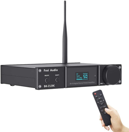 Fosi Audio DA2120C Bluetooth 2.1 Channel Amplifier Subwoofer