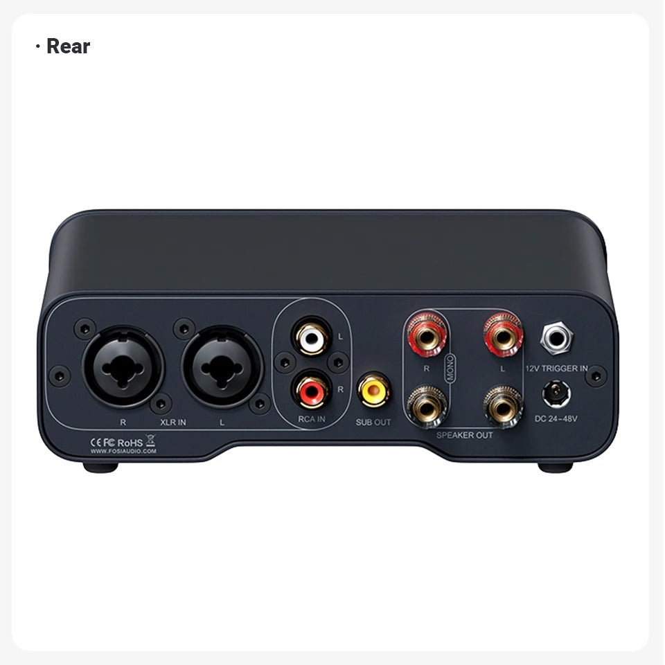 Fosi Audio ZA3 Class D HiFi Stereo Amplifier with XLR/RCA Inputs
