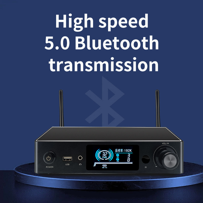 Emiuzek WA80 Pro WiFi & Bluetooth 5.0 Stereo Amplifier