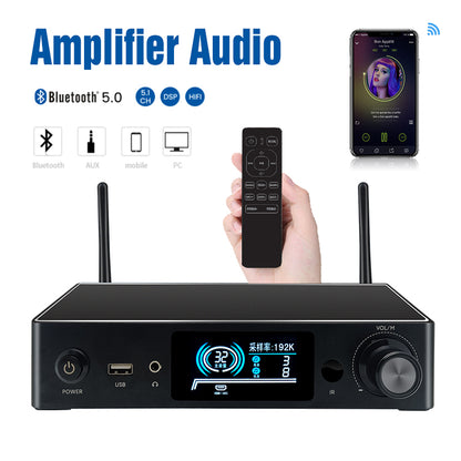 Emiuzek WA80 Pro WiFi & Bluetooth 5.0 Stereo Amplifier