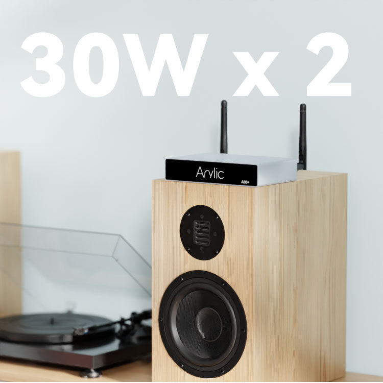 Arylic A30+ Mini Amplifier with TPA3116 Multi-room Streaming APP control