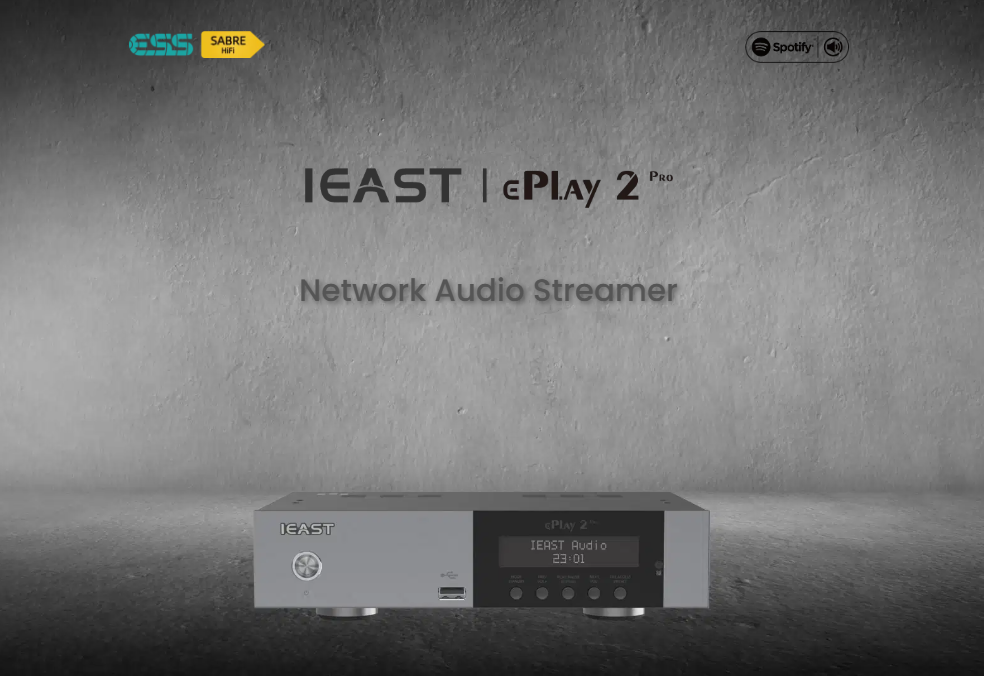 ePlay 2 Pro Network Audio Streamer