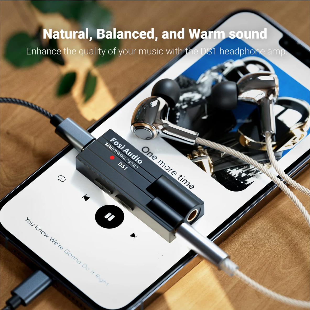 Fosi Audio DS1 DAC Headphone Amplifier