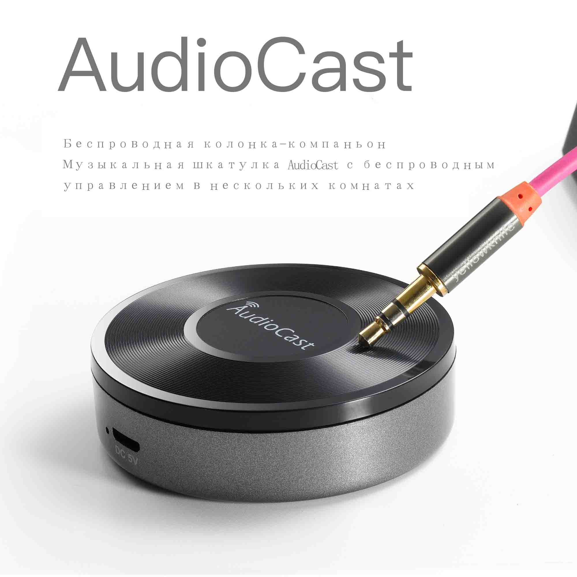Audiocast M5 WiFi Music Streamer - DLNA, Airplay, Multi-Room Audio ...