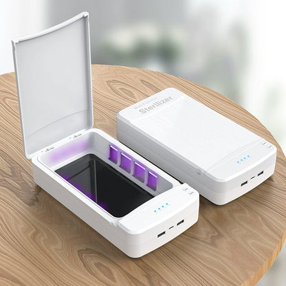 UV Light Sanitizer - Cell Phone Sanitizer Cleaner Box for Smartphone iPhone