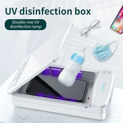 UV Light Sanitizer - Cell Phone Sanitizer Cleaner Box for Smartphone iPhone
