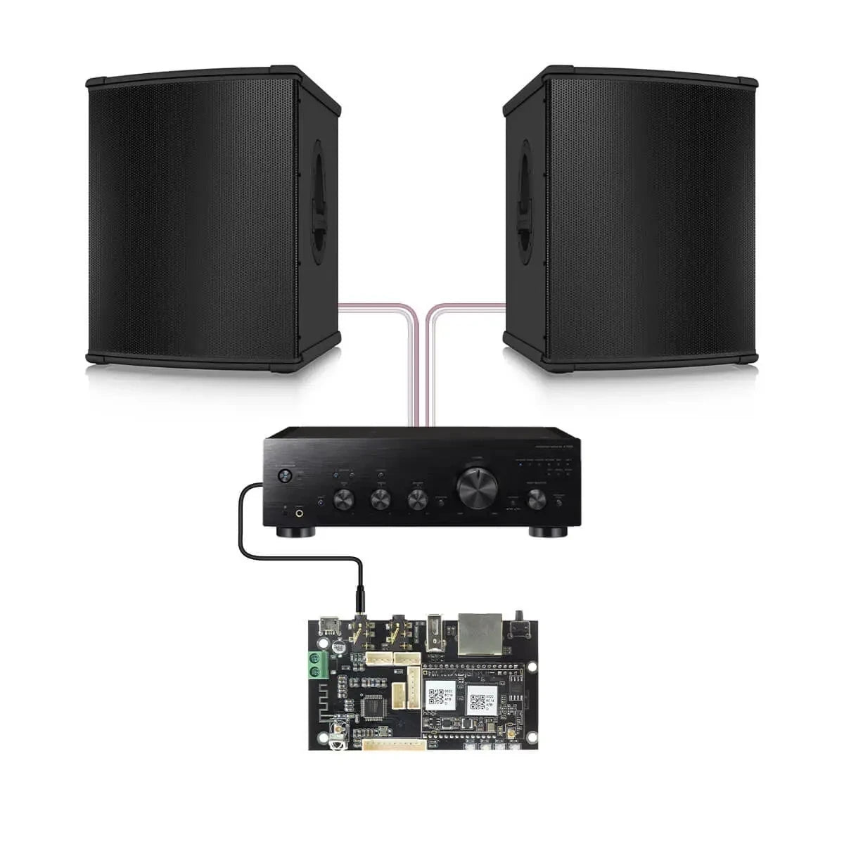 Up2Stream Pro - Multiroom Wireless Receiver Board (No Amp)