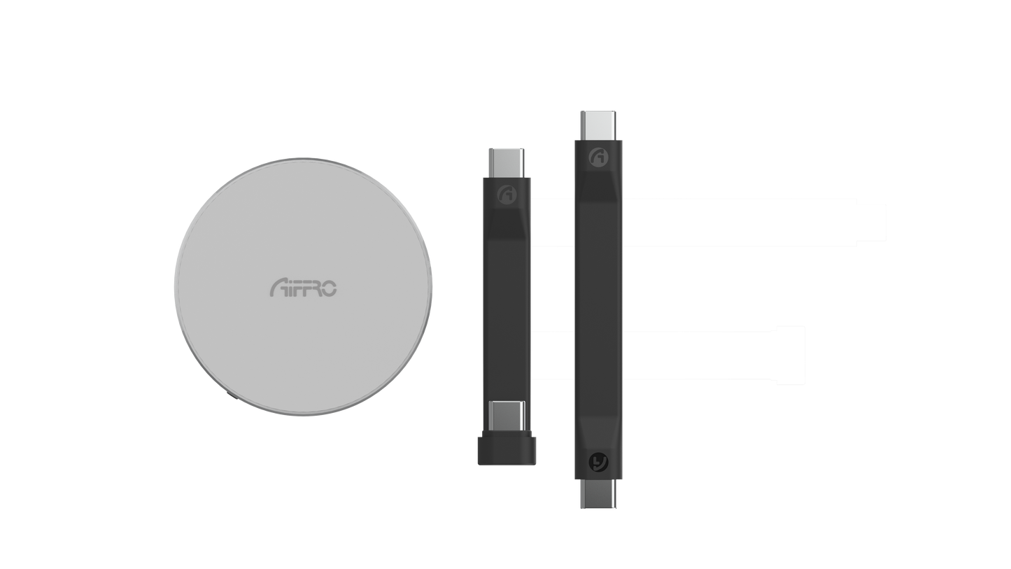 Aiffro P10 Magnetic Portable Solid State Drive, MagSafe Compatible, Up To 2000MB/S