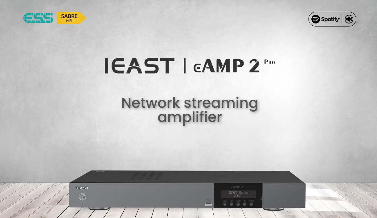 eAMP 2 Pro Network Streaming Amplifier