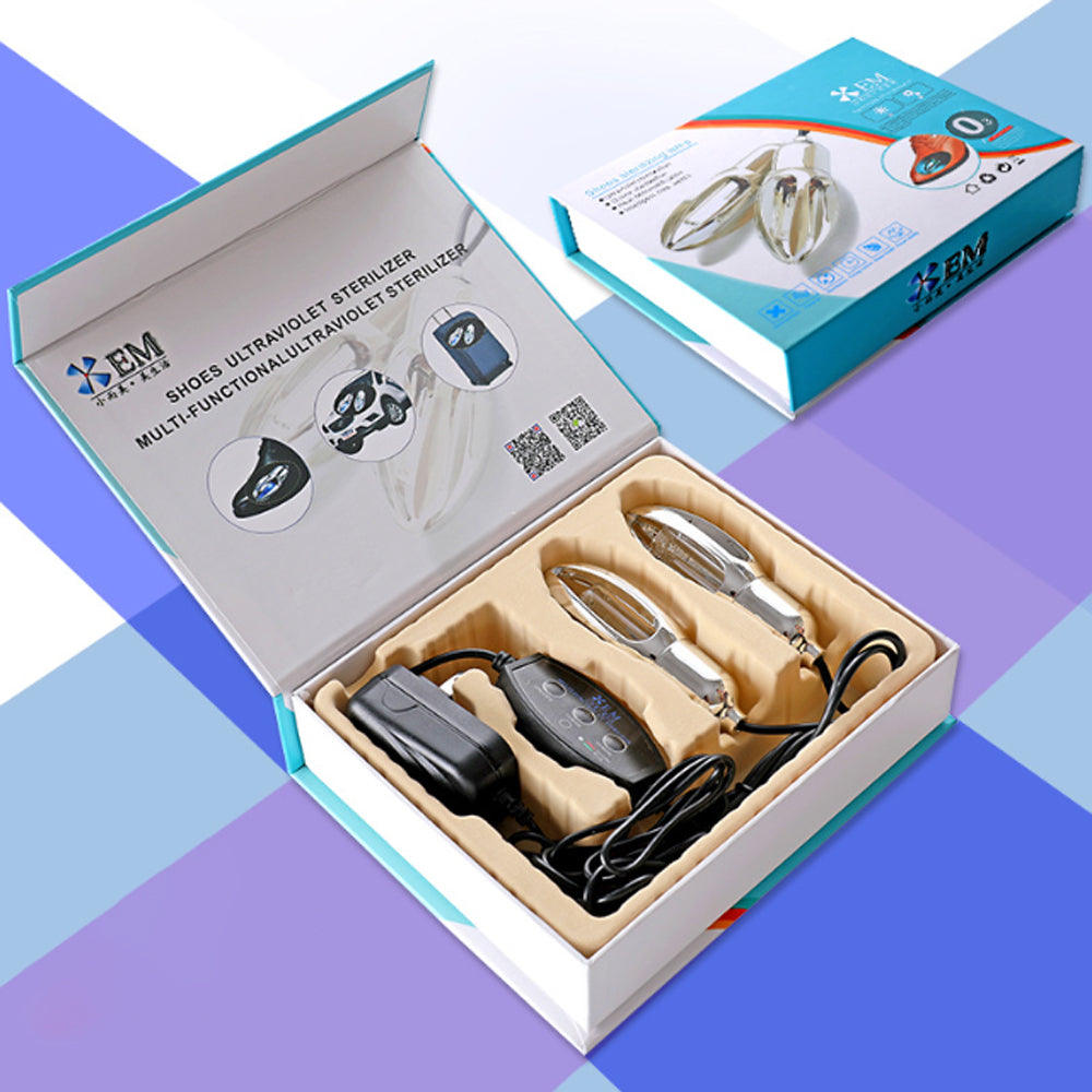 UV Shoe Sanitizer - Ultraviolet Shoe Sterilizer with UV Light for Effective Shoe Disinfection